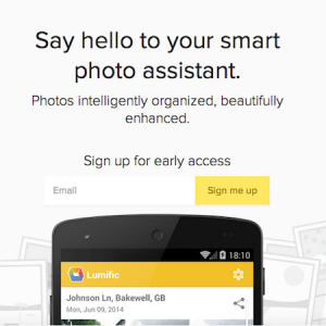 撮った写真の管理や加工を自動でやってくれるアシスタントアプリ「Lumific」
