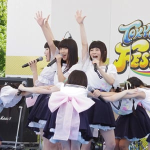 【TIF2014】ピクシブの「つくドル！」始動！ 虹のコンキスタドールが初ライブ