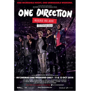 【ONE DIRECTION】歴史的上映イベントを2日間限定で開催！