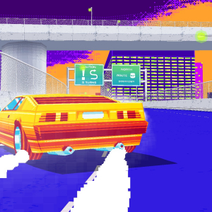 8bitだけど3Dなスーパーカーの疾走感！ ゲーム「Drift Stage」が話題