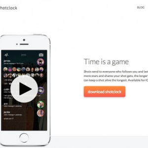 写真・ビデオを時間限定で公開できるアプリ「Shotclock」登場