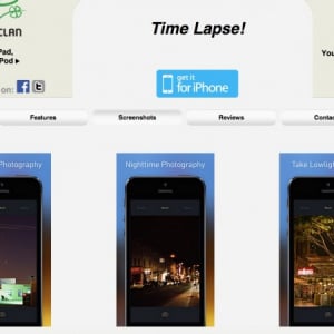 あなたのiPhoneで微速度撮影を可能にするアプリ「Time Lapse!」