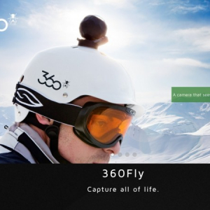 1つのレンズでほぼ全天球が撮影できるカメラ「360fly」、今秋発売へ