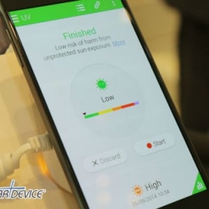 Galaxy Note 4に搭載されたUV（紫外線）とSpO2（酸素飽和度）を測定する新機能を紹介