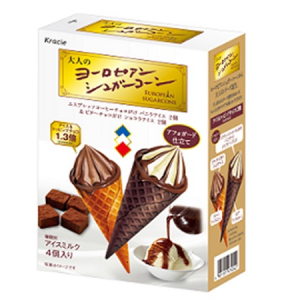 アイスとチョコが1.3倍！ビターで濃厚な大人の味わい「大人のヨーロピアンシュガーコーン」登場