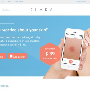 皮膚トラブルをスマホで専門医に相談できる「Klara」、欧州に続き米国でも展開