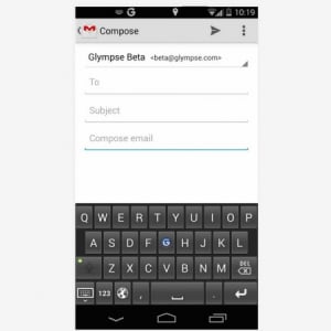 【Androidユーザー向け】Glympseから位置情報を貼付できるキーボード登場