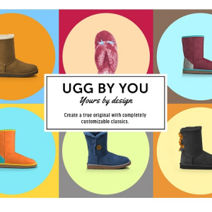 パターンは1億通り以上！あなただけの1足をカスタマイズできる「UGG By You」スタート!!