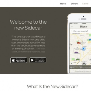 米国で浸透中！相乗りサービスの「Sidecar」、ヴァージングループ会長出資で勢い