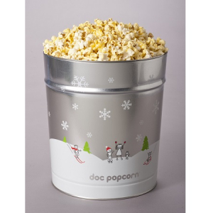 全米No.1自然派ポップコーン「Doc Popcorn」クリスマス仕様のウィンター缶数量限定発売