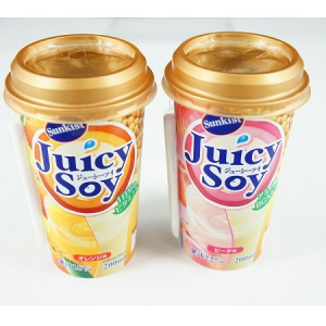 【試食レビュー】果汁×豆乳の新しいおいしさ発見！とにかく飲みやすい「サンキスト(R)　Juicy Soy シリーズ」