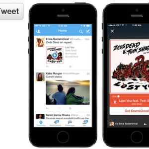Twitterの新サービス「Audio Card」　タイムライン閲覧中にBGMとして曲を再生