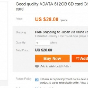 中国通販サイトで激安『512GB SDカードが28ドル』をポチって本当に使えるか試してみました
