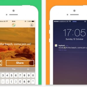 「いま」だけをシェアするアプリ「Tapkast」、投稿が24時間で消える！
