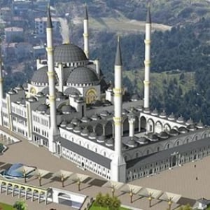 イスタンブルに77億円をかけて建設中の巨大モスク　女性にやさしい建物に