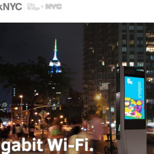 世界最速の市営無料Wi-Fiスポットを1万カ所！NY市が新構想