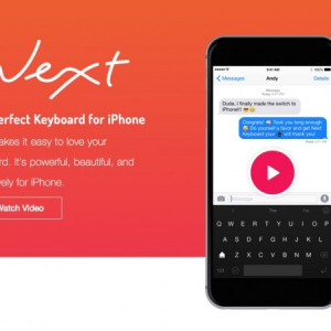 【iPhoneユーザー向け】スワイプでカーソルを動かせるキーボード「Next」