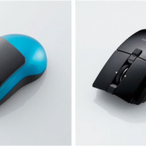 エレコムから長方形3ボタンレーザーマウスと多機能5ボタンワイヤレスレーザーマウス発売へ