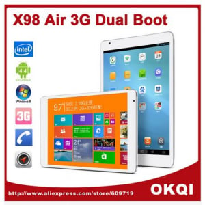 正に変態端末！AndroidとWindows8.1 デュアルブート3Gタブレット『X98 Air 3G Dual Boot』