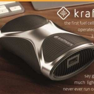 『モバイルバッテリー』じゃなくって”ライターガスで発電する”超小型モバイル発電機！『kraftwerk』が『kickstater』で出資募集中！