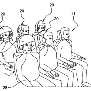 “ヘルメット型の超個人用モニター”で飛行機内の過ごし方が変わる?!