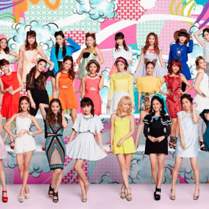 E-girls NEWアルバム『E.G. TIME』が発売週1位獲得で2015年好スタート