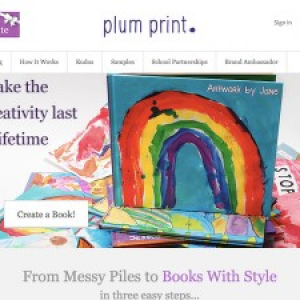 これは便利！たまっていく子どもの作品がオシャレな1冊のフォトブックに大変身「Plum Print」