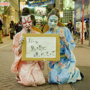 水曜日のカンパネラ、初ワンマン即完で節分の渋谷に鬼出現&クラウドファンディング開始