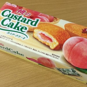 今だけの味！桃の新作スイーツ「桃のカスタードケーキ」で春を先取り♪