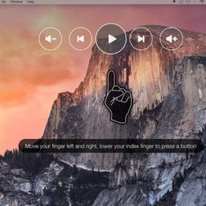 【Macアプリ】人差し指の動きだけで音楽や映像の再生・停止を操作できる！