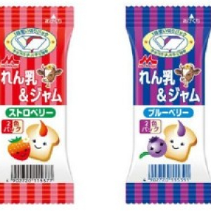 れん乳とジャムのおいしいハーモニー！「森永れん乳＆ジャム」、ストロベリーとブルーベリーの2つの味で新発売