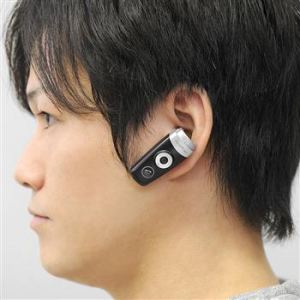 通話は片耳　音楽は両耳　重さ13gの超小型『Bluetoothヘッドセット GBH-S100PLUS』