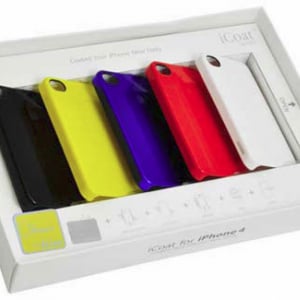 5色セットで3980円！ 着せ替えて楽しめる『iPhone 4』用スナップ式ケース