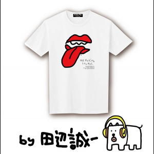 【ミックごめん】田辺誠一デザインのストーンズTシャツ発売