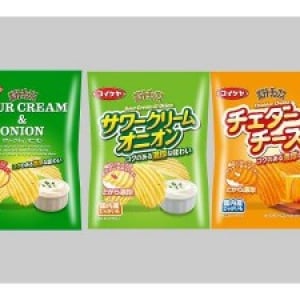 「滑らかな舌触り」「ザグザグ食感」にきっとハマる！コイケヤ、波型チップス3種類を新発売