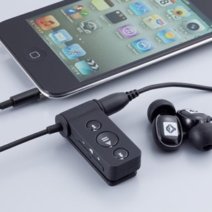 『iPhone/iPod/iPad』用マイク内蔵5ボタンコントローラー『Dualo One-click Remote with Mic』
