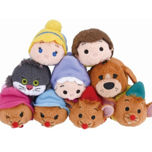 世界累計500万個を販売！大人気のぬいぐるみ「TSUM TSUM」に注目のシンデレラシリーズが登場