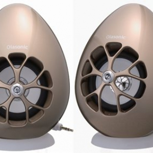 卵型スピーカーでPCに理想の音質を！　『オラソニックUSBスピーカー』限定カラー発売へ