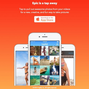 動画からベストショットを抜き出せるアプリ「Taplet」で写真＆ムービーを同時撮影！