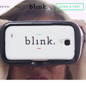 コンタクトの処方箋も！自宅で視力検査を受けられる「blink」