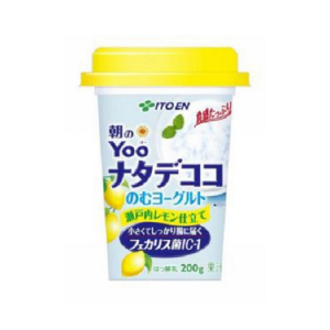 チチヤスヨーグルトにナタデココの食感をプラス！「朝のYoo」から瀬戸内レモンが爽やかに香る新作登場