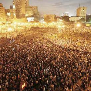 ネットで呼びかけネットが伝える『1.25 エジプト革命運動』　デモのライブ中継も