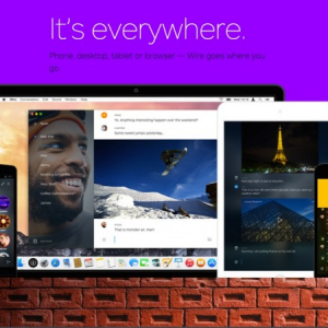 美しいUIが売りのチャットアプリ「Wire」がウェブブラウザでも使えるように！