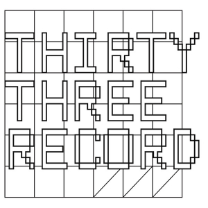 THIRTY THREE RECORDが突如HPリニューアル