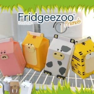 話しかけてくる“冷蔵庫保存型ガジェット”の新シリーズ『Fridgeezoo Friends』