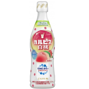 カルピスが最も人気が高く、夏が旬の白桃味を発売！牛乳や炭酸水で割ってさらに美味しく召上がれ