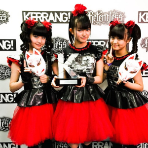 BABYMETAL、日本人初の英・音楽誌“KERRANG！AWARDS 2015”受賞