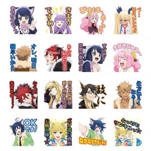 『SHOW BY ROCK!!』ボイス付きLINEスタンプが登場したぴゅる〜〜〜〜〜